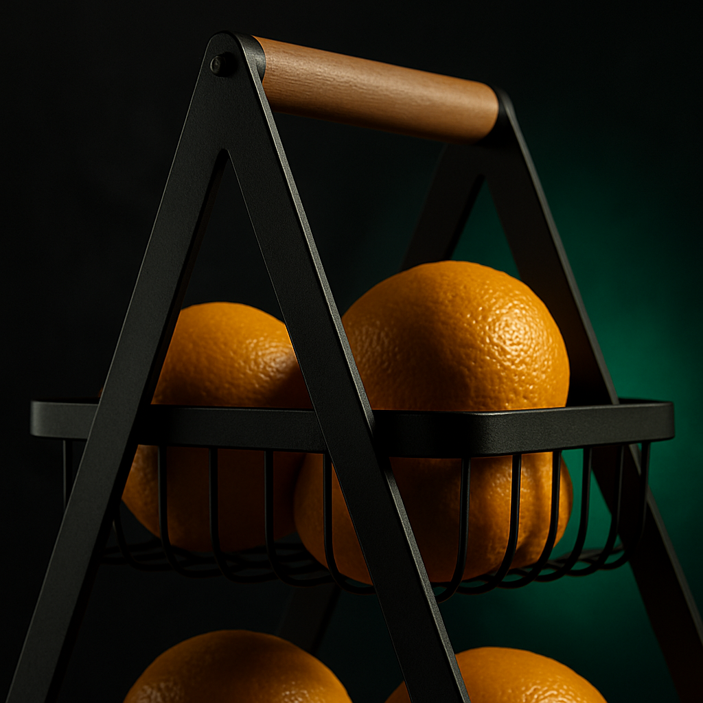 Organizador de Frutas de 2 Niveles