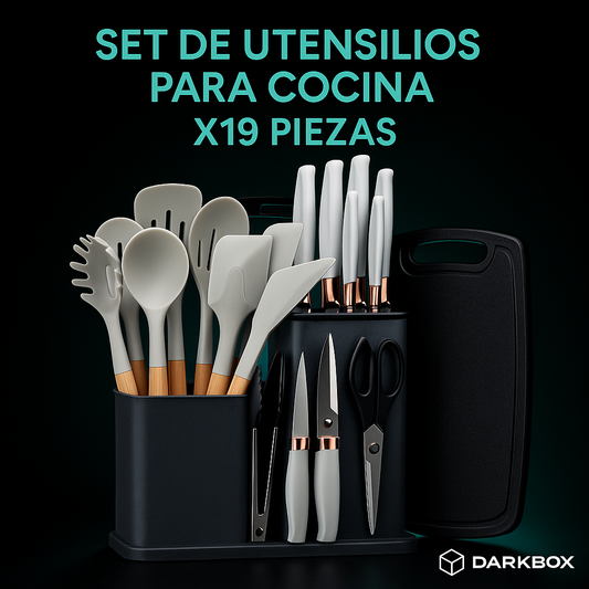 Set De Utensilios Para Cocina X19