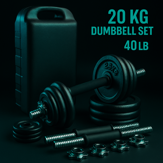Kit Pesas Mancuernas 20 Kg